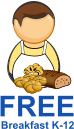 Breakfast K-12 FREE